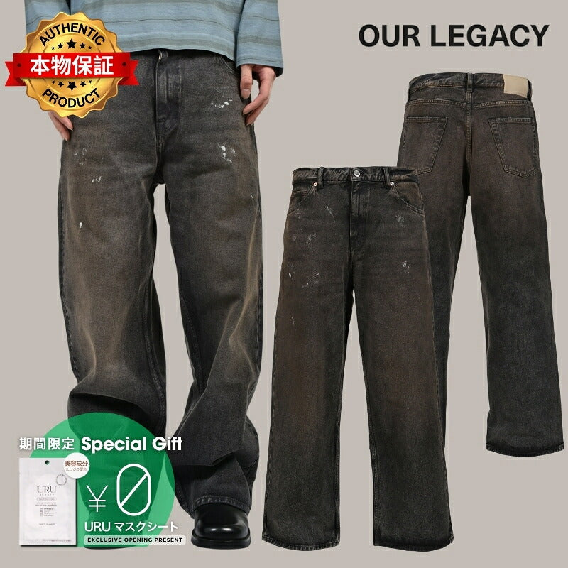 OUR LEGACY アワー レガシー 【本物保証】 パンツ ストリート系 メンズ VAST CUT / NEBULA WASH