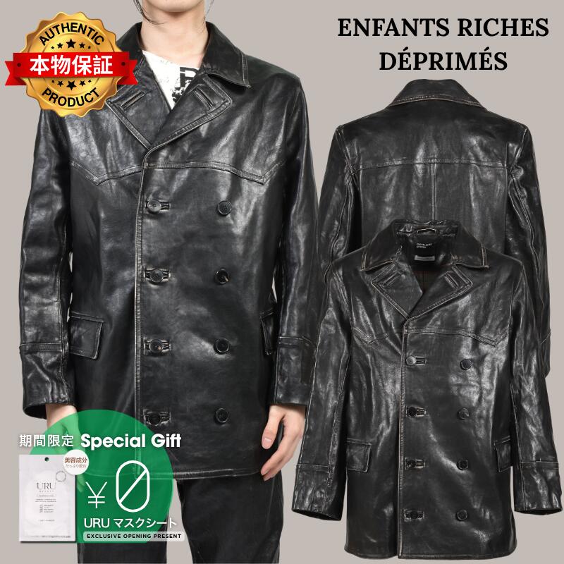 ENFANTS RICHES DEPRIMES 裕福で鬱を抱える子供たち 【本物保証】 ジャケット ストリート系 メンズ LAURENCE JACKET / BLK SAND
