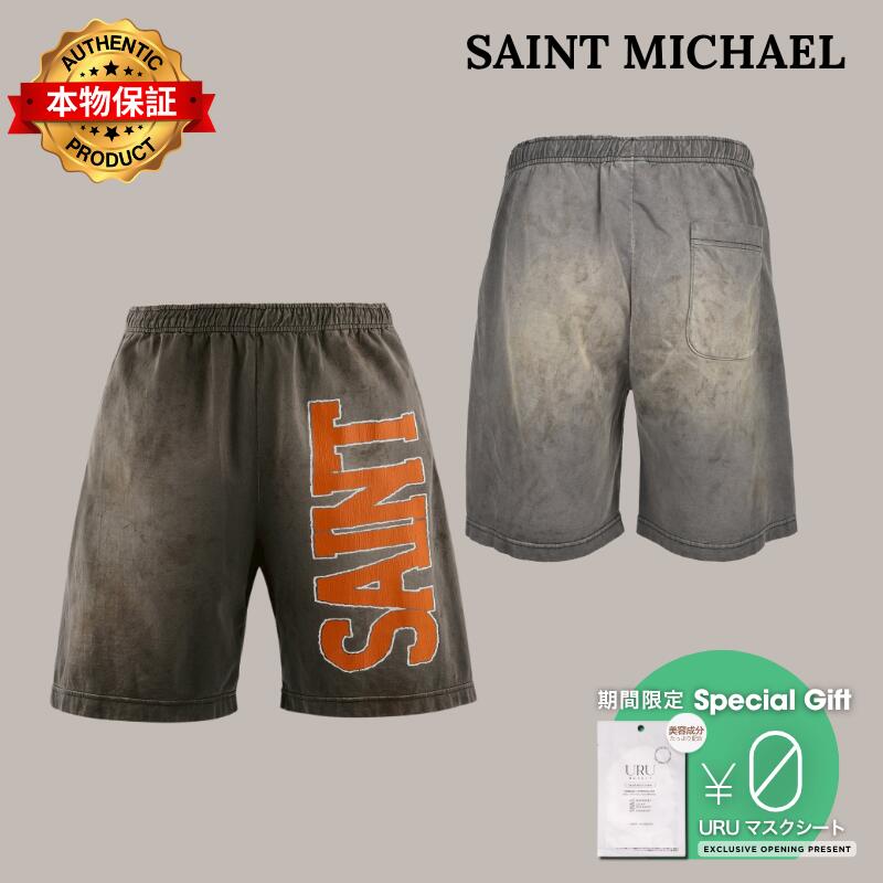 SAINT Mxxxxxx 【本物保証】 ショートパンツ ストリート系 メンズ EASY SHORTS/CUT SEW / CHA