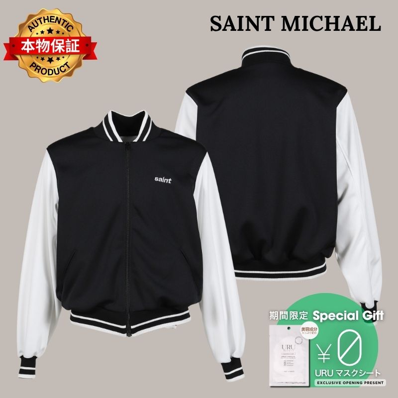 SAINT Mxxxxxx 【本物保証】 トラックジャケット ストリート系 メンズ TRACK JACKET/SAINT / BLK