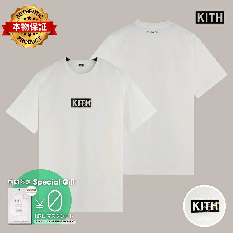 Kith NYC キス【本物保証】Tシャツ ストリート系 メンズ Kith Pray for Noto Tee