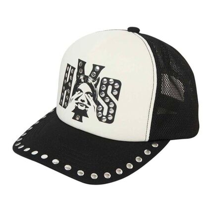 Hysteric Glamour ヒステリックグラマー 【本物保証】キャップ ストリート系 メンズ See No Evil Studded Mesh Cap