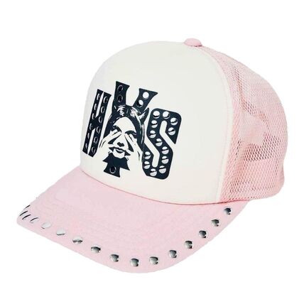 Hysteric Glamour ヒステリックグラマー 【本物保証】キャップ ストリート系 メンズ See No Evil Studded Mesh Cap