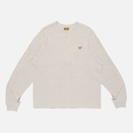 HUMAN MADE ヒューマンメイド 【本物保証】Tシャツ ストリート系 メンズ Henley Neck Shirt
