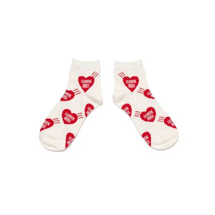 HUMAN MADE ヒューマンメイド 【本物保証】ソックス ストリート系 メンズ HEART SOCKS ア ベイシング エイプ A BATHING APE 創業者 NIGO ニゴー ブランド girls don't cry ガールズドントクライ verdy ビッグハート