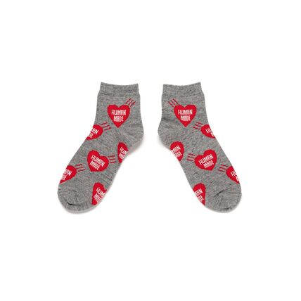 HUMAN MADE ヒューマンメイド 【本物保証】ソックス ストリート系 メンズ HEART SOCKS ア ベイシング エイプ A BATHING APE 創業者 NIGO ニゴー ブランド girls don't cry ガールズドントクライ verdy ビッグハート