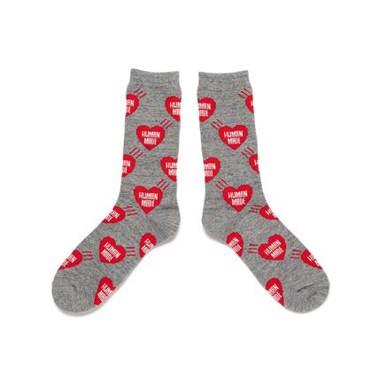HUMAN MADE ヒューマンメイド 【本物保証】ソックス ストリート系 メンズ HEART SOCKS ア ベイシング エイプ A BATHING APE 創業者 NIGO ニゴー ブランド girls don't cry ガールズドントクライ verdy ビッグハート
