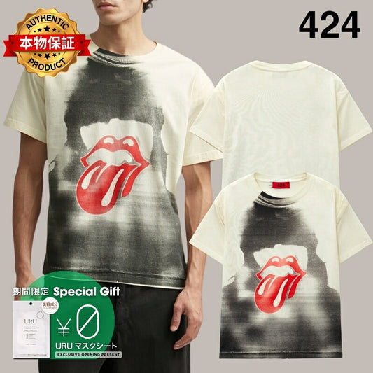 424 フォートゥーフォー 【本物保証】 Tシャツ ストリート系 メンズ G T-Shirt