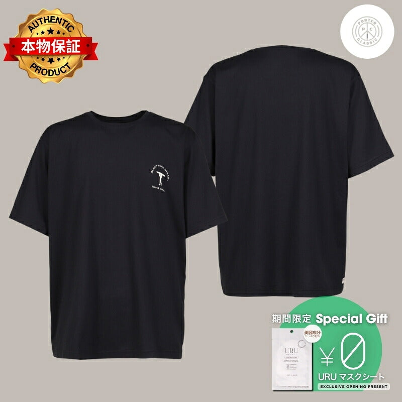 PORTER CLASSIC 【本物保証】 Tシャツ ストリート系 メンズ HAWAIIAN LOCAL T-SHIRT / NVY