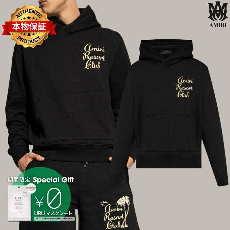 AMIRI アミリ 【本物保証】 パーカー ストリート系 メンズ AMIRI RESORT CLUB HOODIE