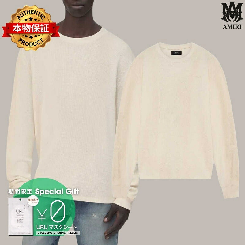 AMIRI アミリ 【本物保証】 Tシャツ ストリート系 メンズ BONES LONG SLEEVE TEE