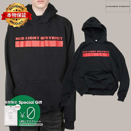 ALEXANDER DIGENOVA アレキサンダー・ディジェノバ 【本物保証】 パーカー ストリート系 メンズ RED LIGHT DISTRICT HOODIE