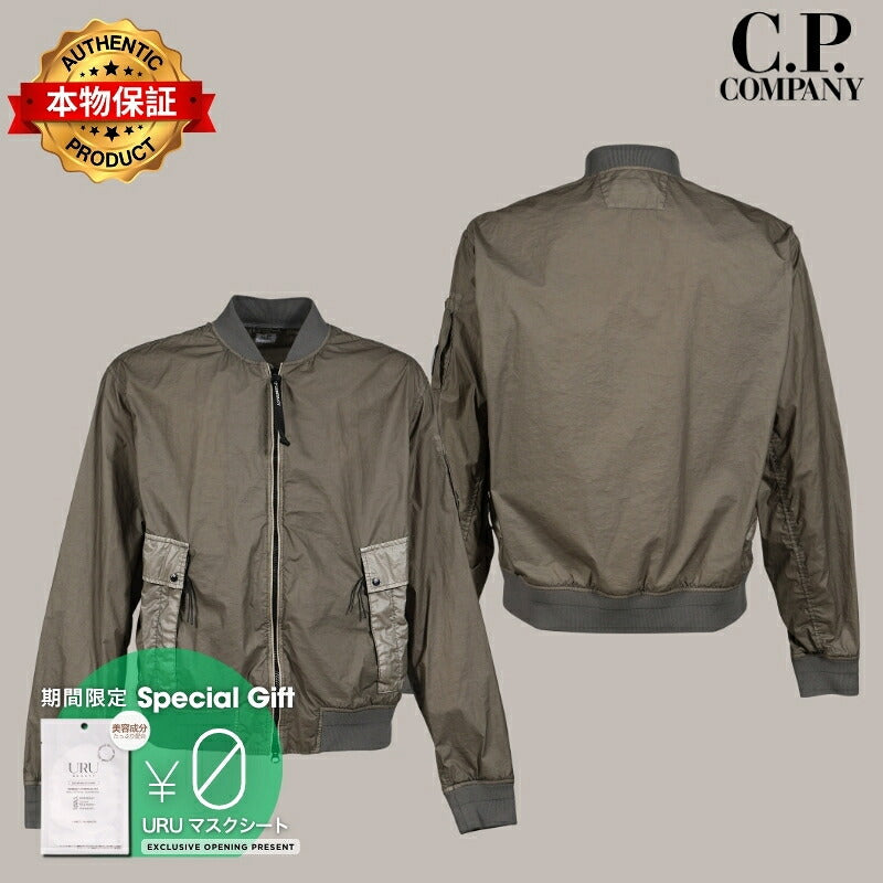 C.P. Company シーピーカンパニー 【本物保証】 ジャケット ストリート系 メンズ OW MEDIUM JACKET IN BI-TM / GUNMETAL