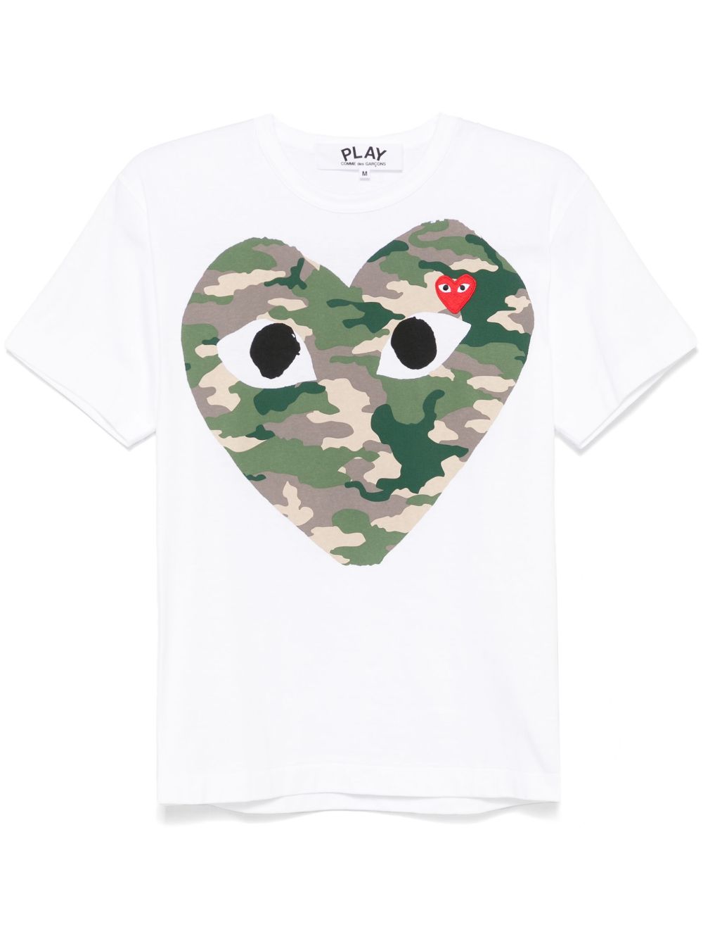 PLAY COMME des GARCONS プレイ コムデギャルソン 【本物保証】 Tシャツ ストリート系 ユニセックス プレイコムデギャルソン AX-T242-051 "ホワイト"