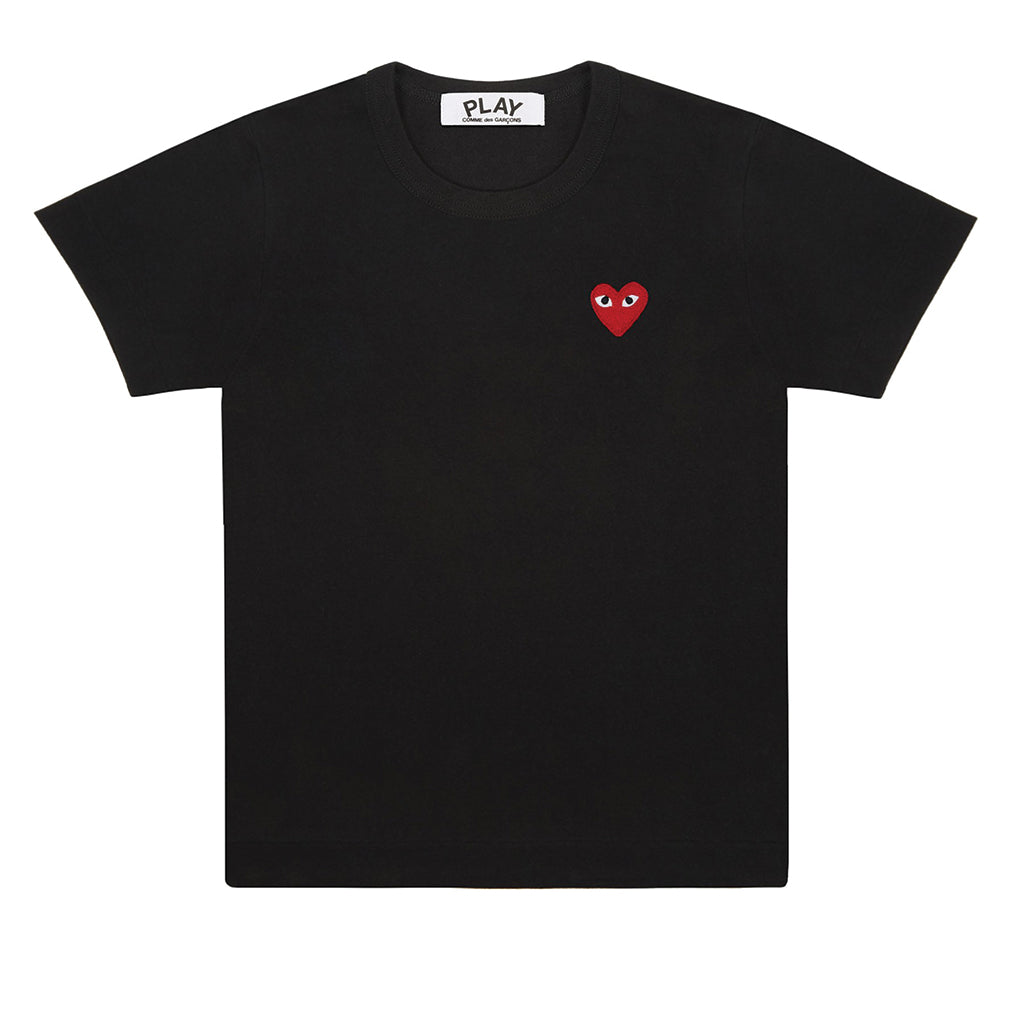 PLAY COMME des GARCONS プレイ コムデギャルソン 【本物保証】 Tシャツ ストリート系 ユニセックス プレイコムデギャルソン Tシャツ "ブラック"