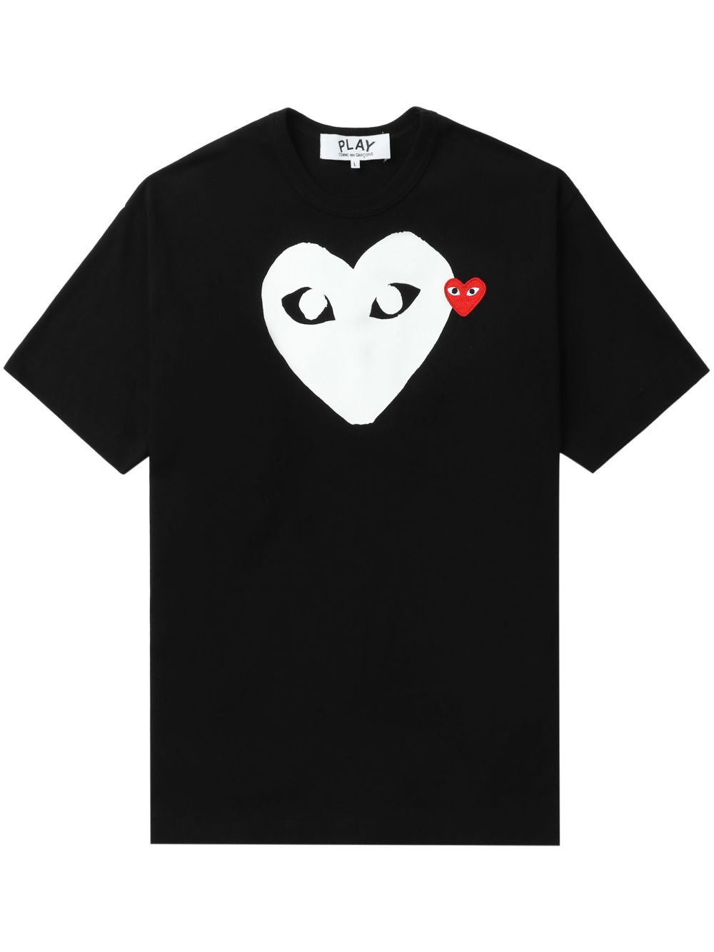 PLAY COMME des GARCONS プレイ コムデギャルソン 【本物保証】 Tシャツ ストリート系 ユニセックス プレイコムデギャルソン "ブラック"