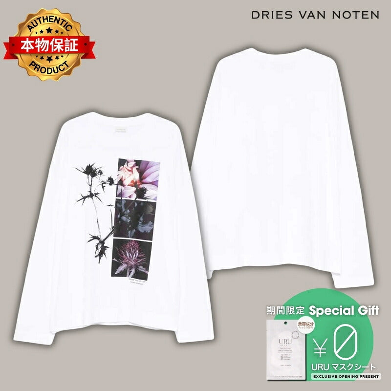 Dries Van Noten 【本物保証】 Tシャツ ストリート系 メンズ HEGLAND PR 2603 M.K.LS.T-SHIRT