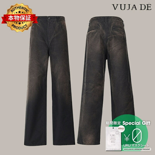 VUJA DE 【本物保証】 パンツ ストリート系 メンズ ANDRE SUNFADED CHINO PANTS IN ORGANIC COTTON