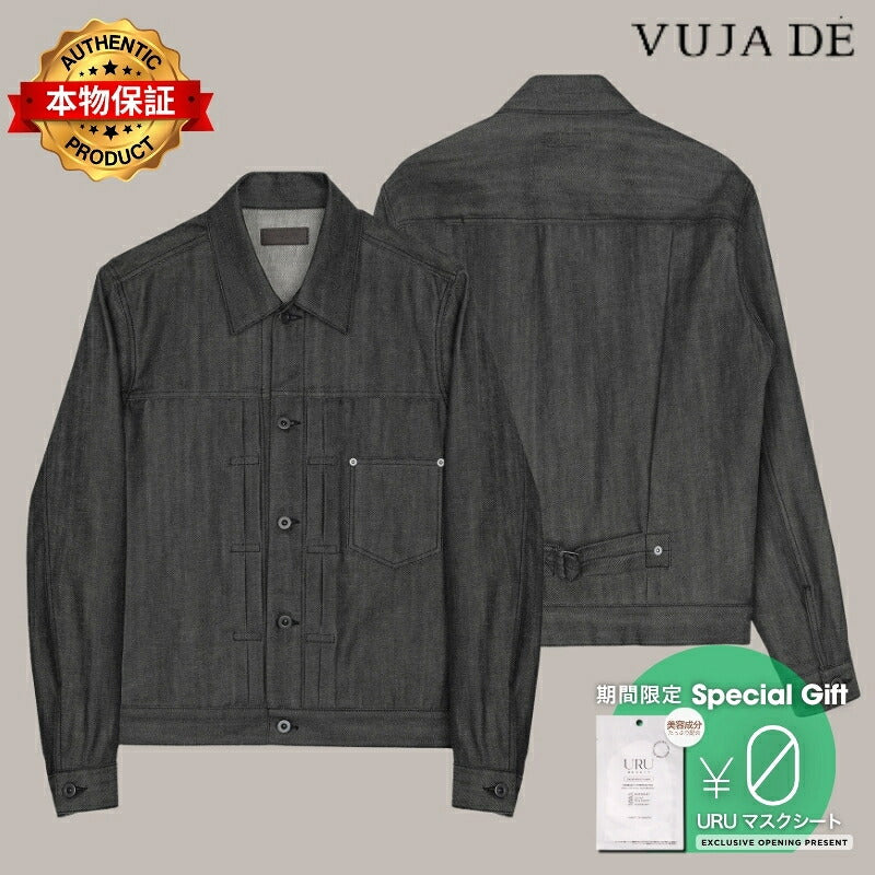 VUJA DE 【本物保証】 ジャケット ストリート系 メンズ Colton Type-1 Selvedge Denim Jacket