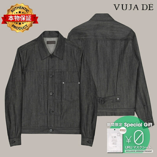 VUJA DE 【本物保証】 ジャケット ストリート系 メンズ Colton Type-1 Selvedge Denim Jacket