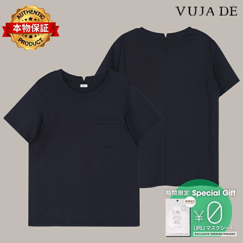 VUJA DE 【本物保証】 Tシャツ ストリート系 メンズ OTTO POCKET T-SHIRT IN SUVIN COTTON