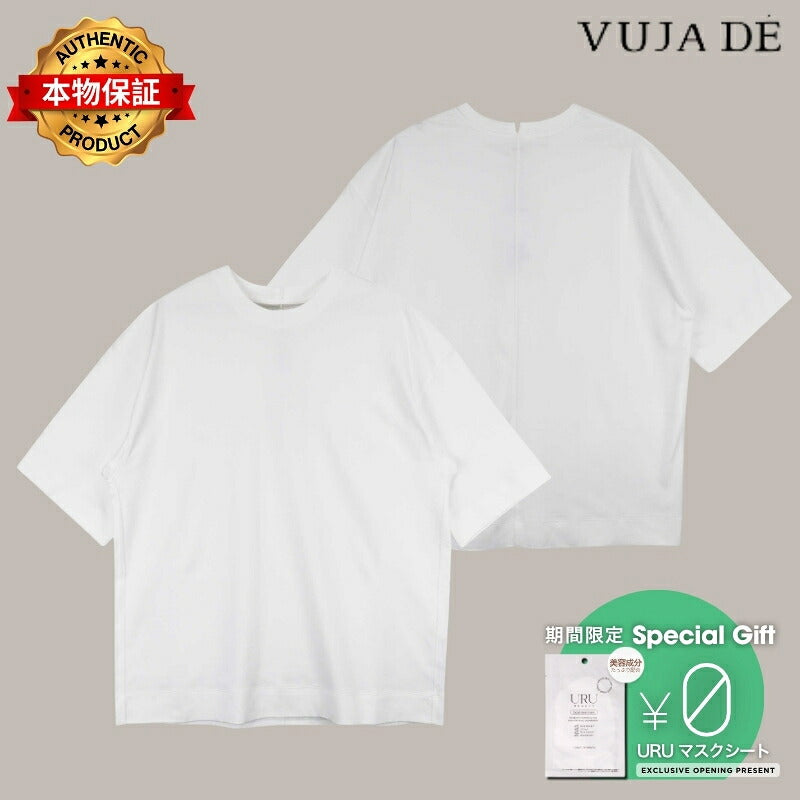 VUJA DE 【本物保証】 Tシャツ ストリート系 メンズ OTTO CRINKLED POCKET T-SHIRT IN COTTON