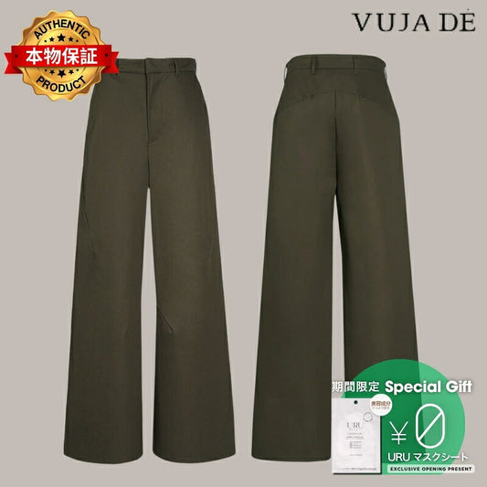 VUJA DE 【本物保証】 パンツ ストリート系 メンズ ISAAC TECH CHINO PANTS IN KHAKI BROWN