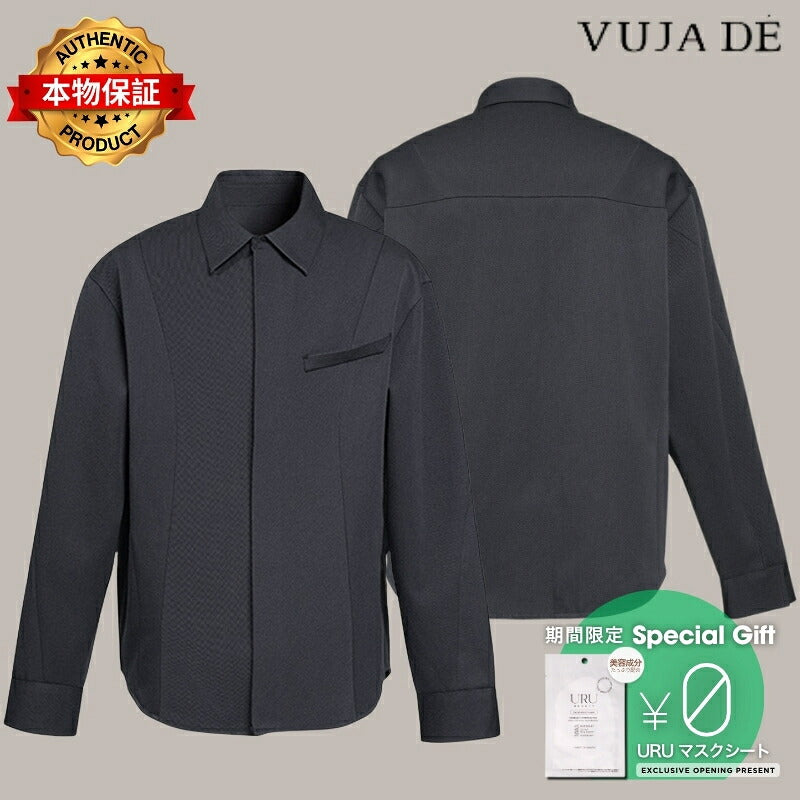 VUJA DE 【本物保証】 ジャケット ストリート系 メンズ NOLAN MISDIRECTED AFFIX JACKET IN SPACE GREY
