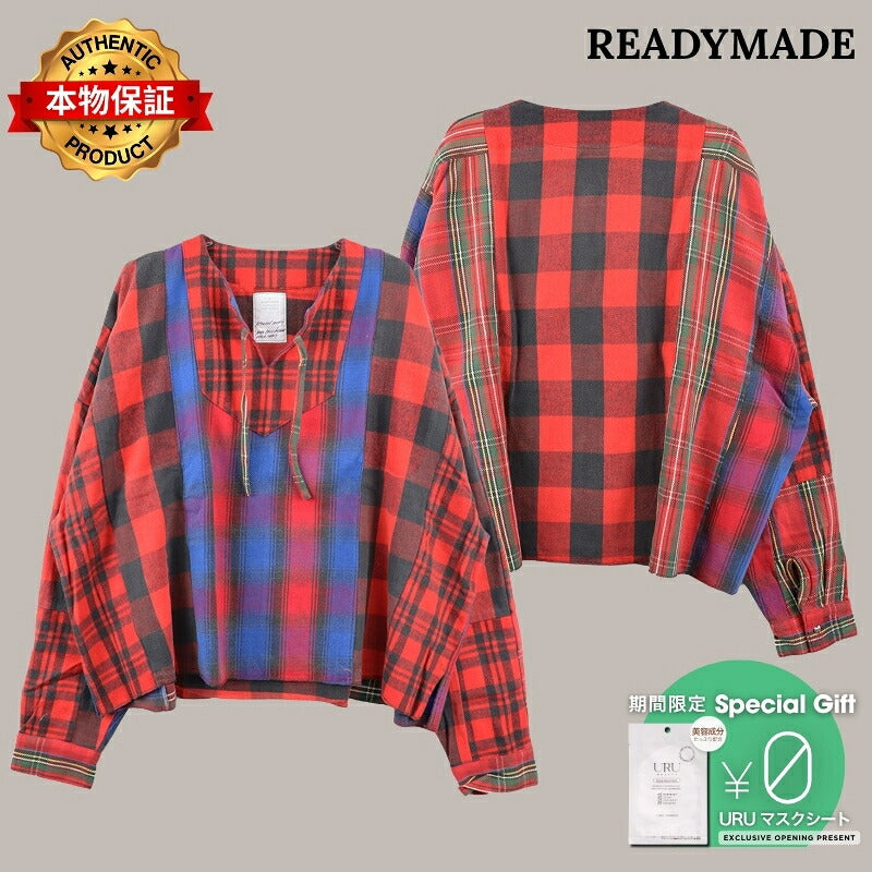 READYMADE 【本物保証】 シャツ ストリート系 メンズ AFRICAN SHIRT - TYPE:C
