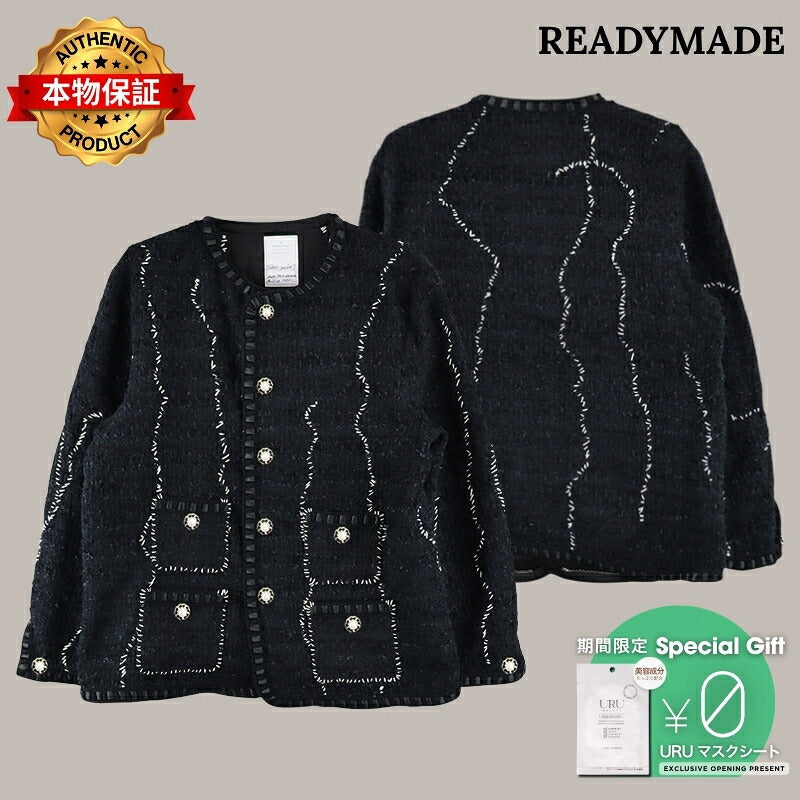 READYMADE 【本物保証】 ジャケット ストリート系 メンズ TWEED HOBO JACKET