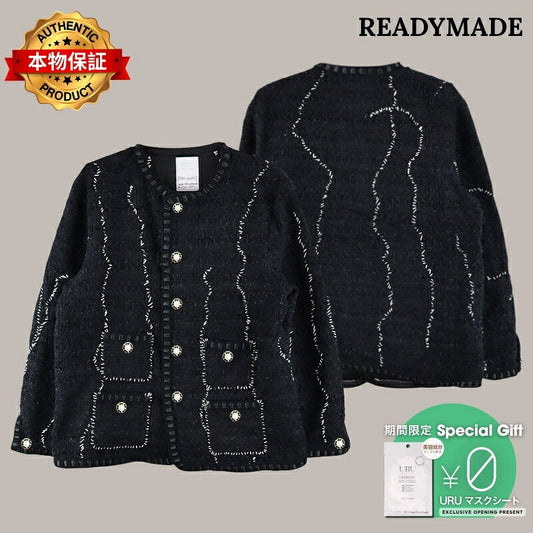 READYMADE 【本物保証】 ジャケット ストリート系 メンズ TWEED HOBO JACKET
