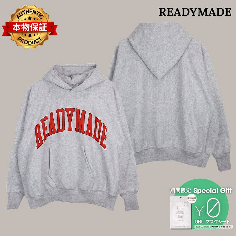 READYMADE 【本物保証】 パーカー ストリート系 メンズ HOODIE ARCH LOGO