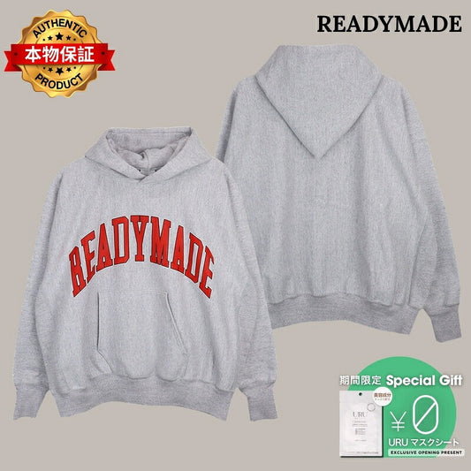 READYMADE 【本物保証】 パーカー ストリート系 メンズ HOODIE ARCH LOGO