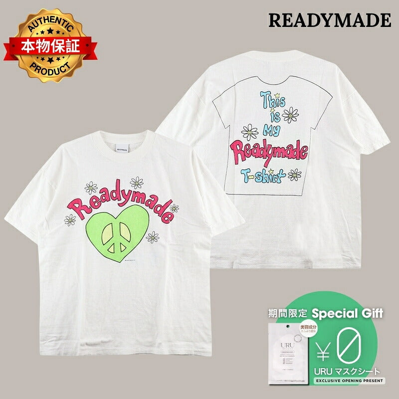 READYMADE 【本物保証】 Tシャツ ストリート系 メンズ S/S T-SHIRT