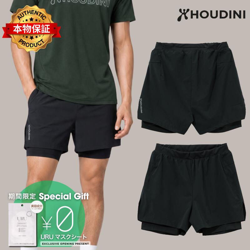 Houdini フーディーニ 【本物保証】 ショートパンツ ストリート系 メンズ M's Pace Trail Shorts