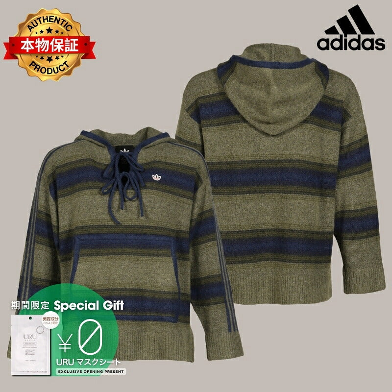 adidas × CLOT 【本物保証】 パーカー ストリート系 メンズ BAJA HOODIE / KHA/TECH IND