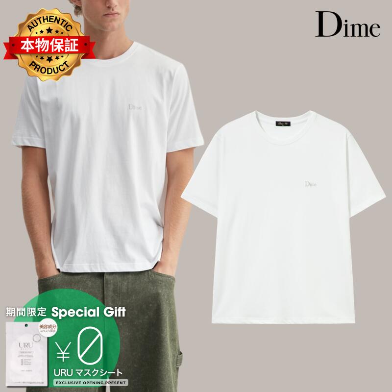 Dime ダイム【本物保証】 Tシャツ ストリート系 メンズ Classic Small Logo T-Shirt