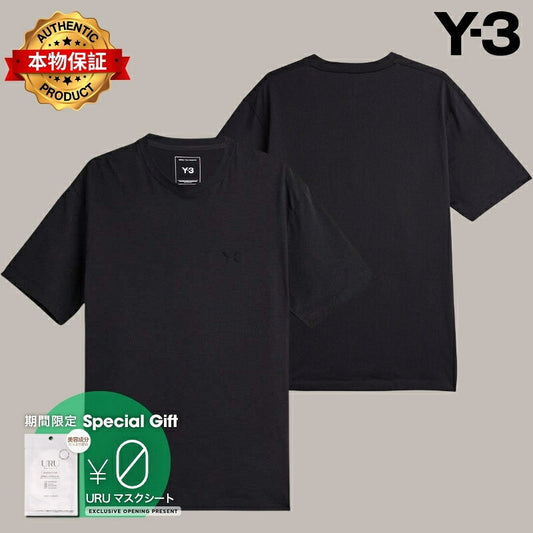 Y3 Yohji Yamamoto 【本物保証】 Tシャツ ストリート系 メンズ Y-3 REGULAR SHORT SLEEVE TEE