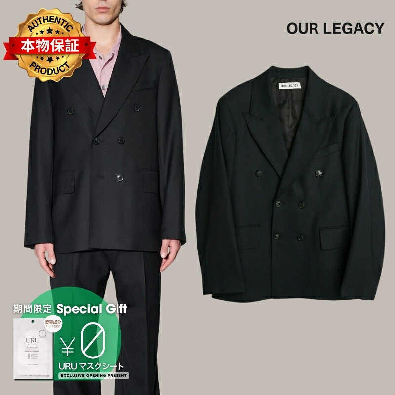 OUR LEGACY アワー レガシー 【本物保証】 ジャケット・アウター ストリート系 メンズ UNCONSTRUCTED DB BLAZER