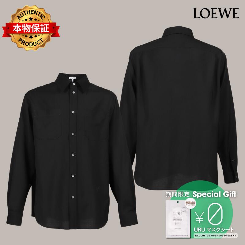LOEWE ロエベ 【本物保証】 シャツ ストリート系 メンズ SHIRT / BLK