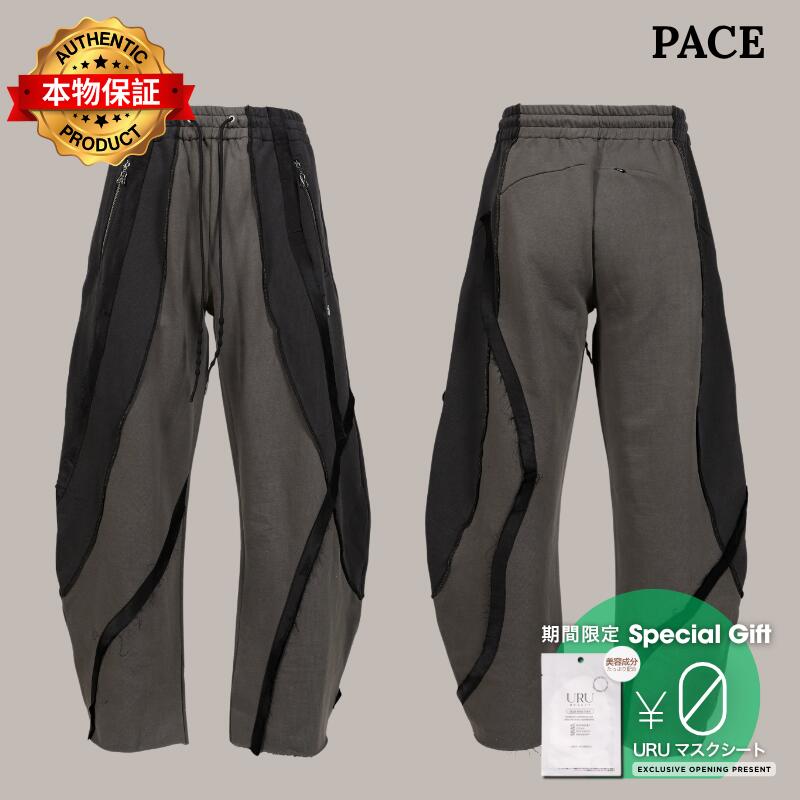 PACE ペース 【本物保証】 スウェットパンツ ストリート系 メンズ TRI SWEATPANTS / BLK VTG