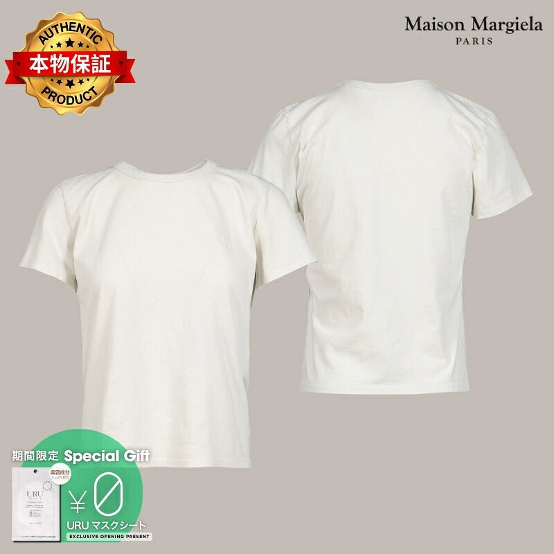 Maison Margiela メゾン マルジェラ 【本物保証】 Tシャツ ストリート系 レディース T-SHIRT / WHT
