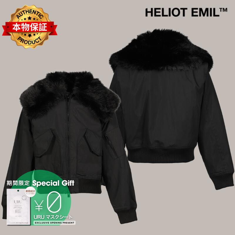 HELIOT EMIL エリオット エミル 【本物保証】 ジャケット・アウター ストリート系 メンズ SIBILANT BOMBER / BLK