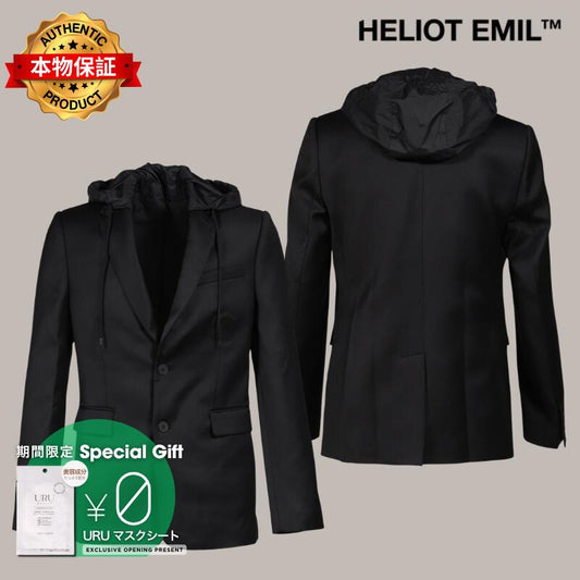 HELIOT EMIL エリオット エミル 【本物保証】 ジャケット・アウター ストリート系 メンズ LEVADE BLAZER / BLK