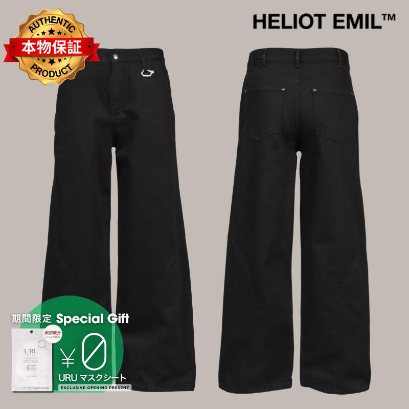 HELIOT EMIL エリオット エミル 【本物保証】 パンツ ストリート系 メンズ BASALT DENIM / BLK