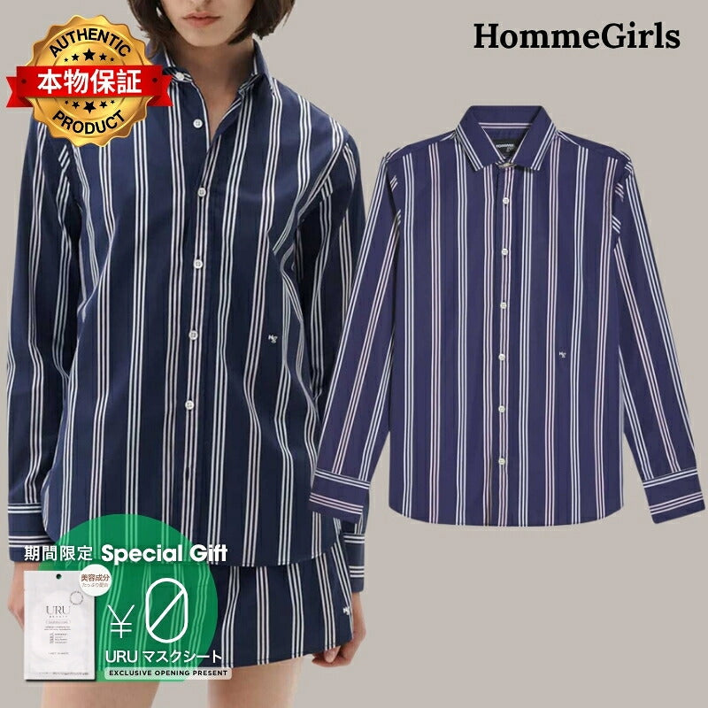 HommeGirls 【本物保証】 シャツ ストリート系 レディース Original Shirt