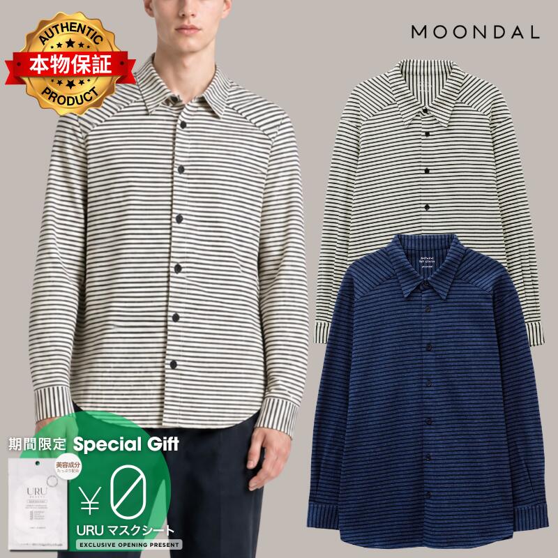 Moondal ムーンダ 【本物保証】 シャツ ストリート系 ユニセックス Adam Cotton Shirt