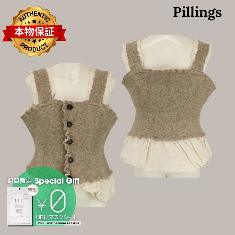 Pillings 【本物保証】 トップス ストリート系 レディース fulling camisole