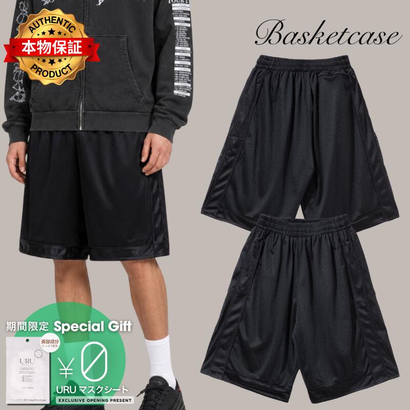 Basketcase バスケットケース 【本物保証】 ショートパンツ ストリート系 メンズ BAND1 Oversized Gym Shorts