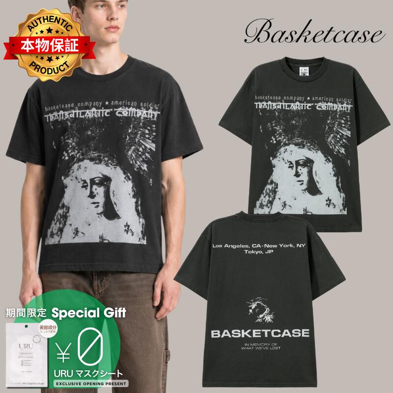 Basketcase バスケットケース 【本物保証】 Tシャツ ストリート系 ユニセックス Ave Maria Tee